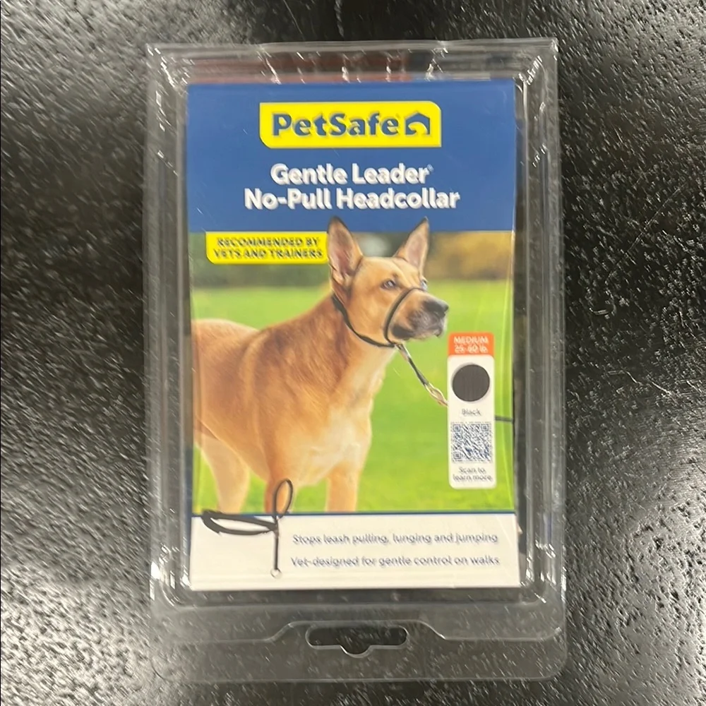 PetSafe Gentle Leader No-Pull Headcollar Classic Black Size Medium